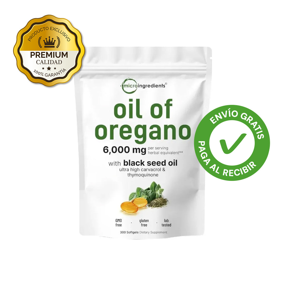 Aceite de Orégano – Defensas Fuertes Siempre