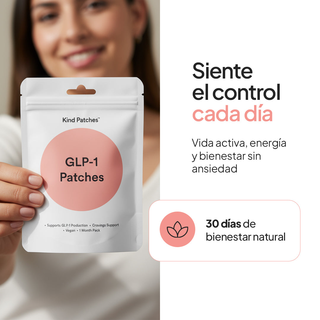 GLP-1 Kind Patches — Control Natural del Apetito por 24 h