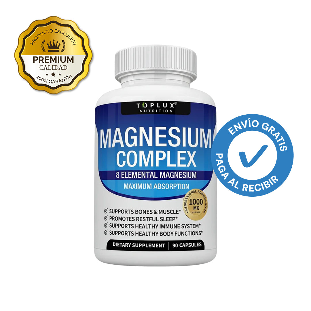 Magnesium Complex 8 – Energía Diaria Sostenida