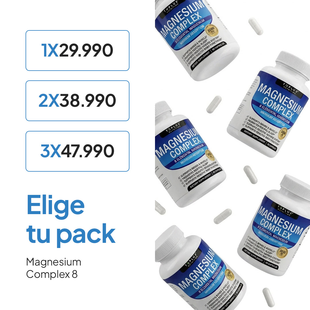 Magnesium Complex 8 – Energía Diaria Sostenida