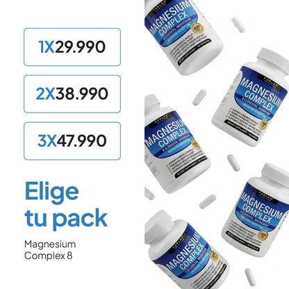 Magnesium Complex 8 – Energía Diaria Sostenida