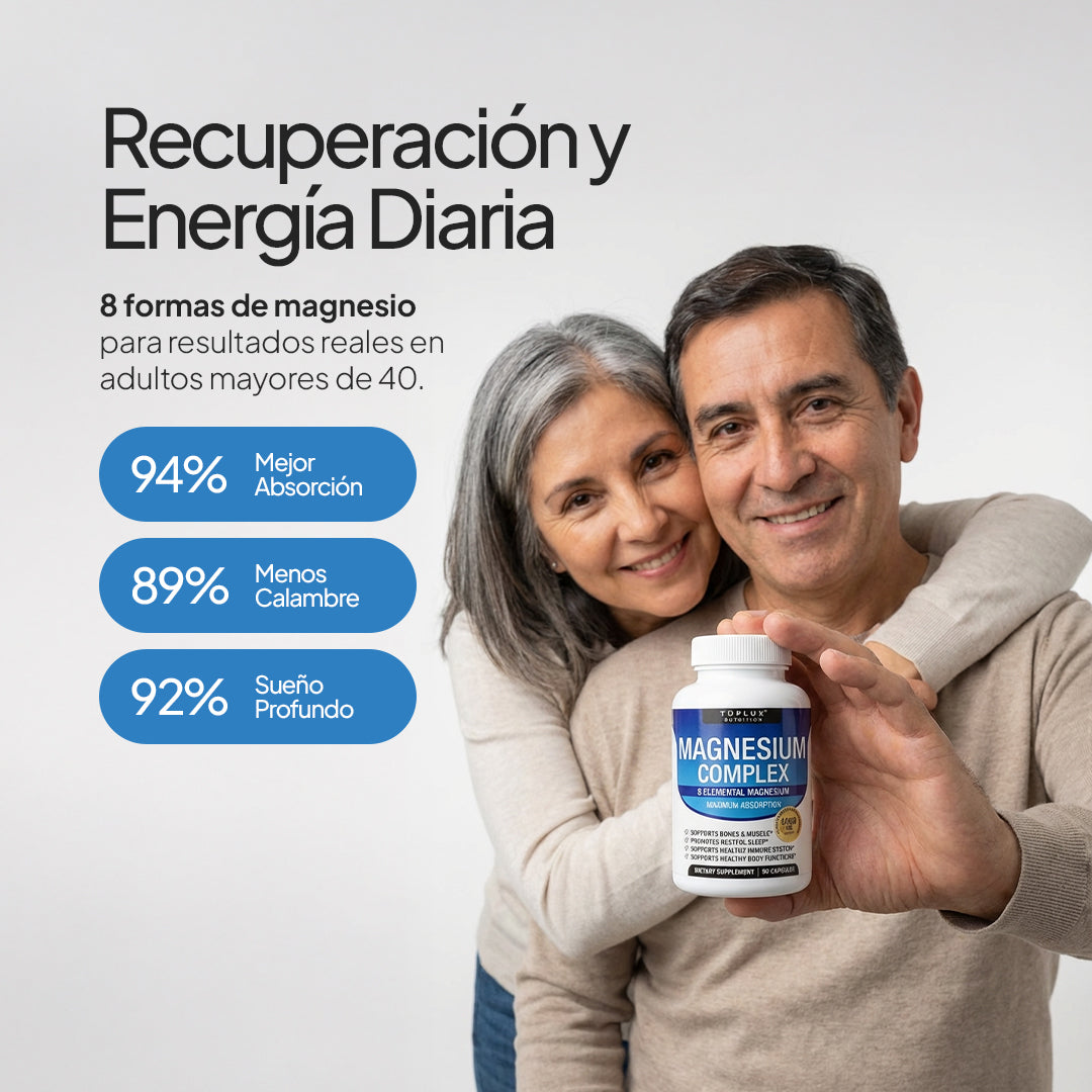 Magnesium Complex 8 – Energía Diaria Sostenida