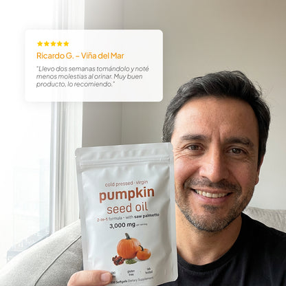 Aceite de semilla de calabaza — Energía, vitalidad y equilibrio interno
