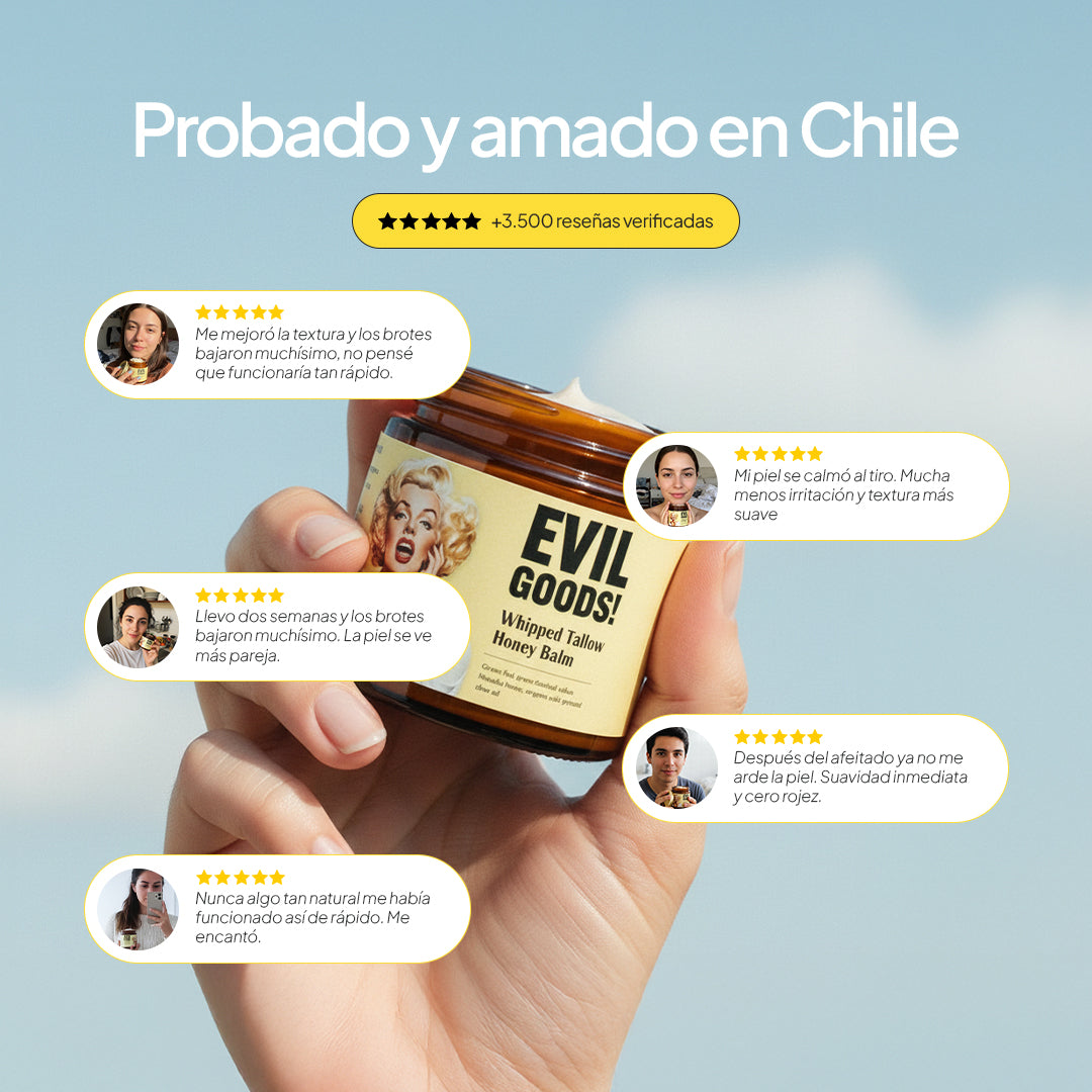 Evil Goods! – Crema Reparadora de Sebo (Tallow) + Miel