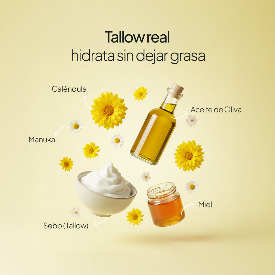 Evil Goods! – Crema Reparadora de Sebo (Tallow) + Miel