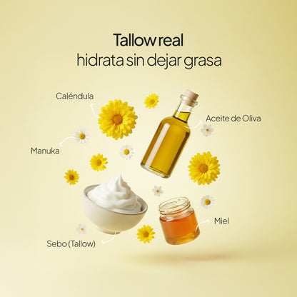 Evil Goods! – Crema Reparadora de Sebo (Tallow) + Miel