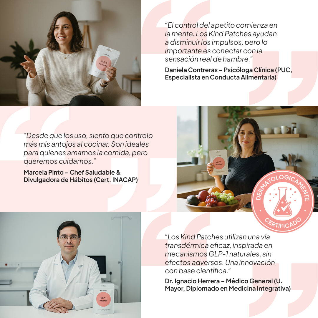 GLP-1 Kind Patches – Control Natural del Apetito por 24 h