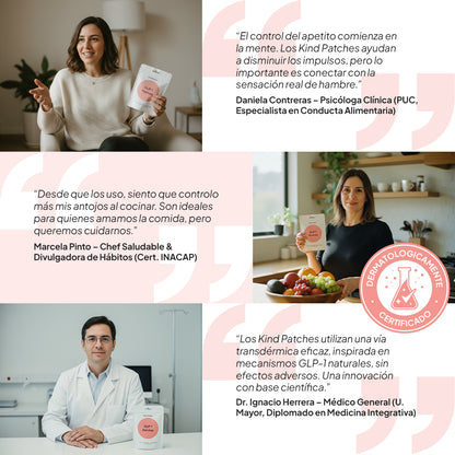 GLP-1 Kind Patches – Control Natural del Apetito por 24 h