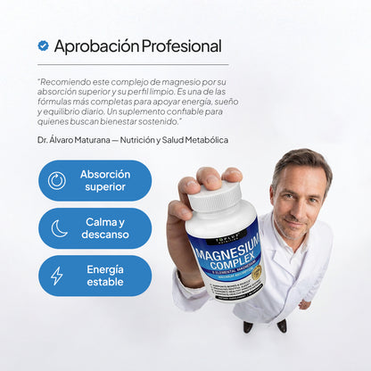Magnesium Complex 8 – Energía Diaria Sostenida