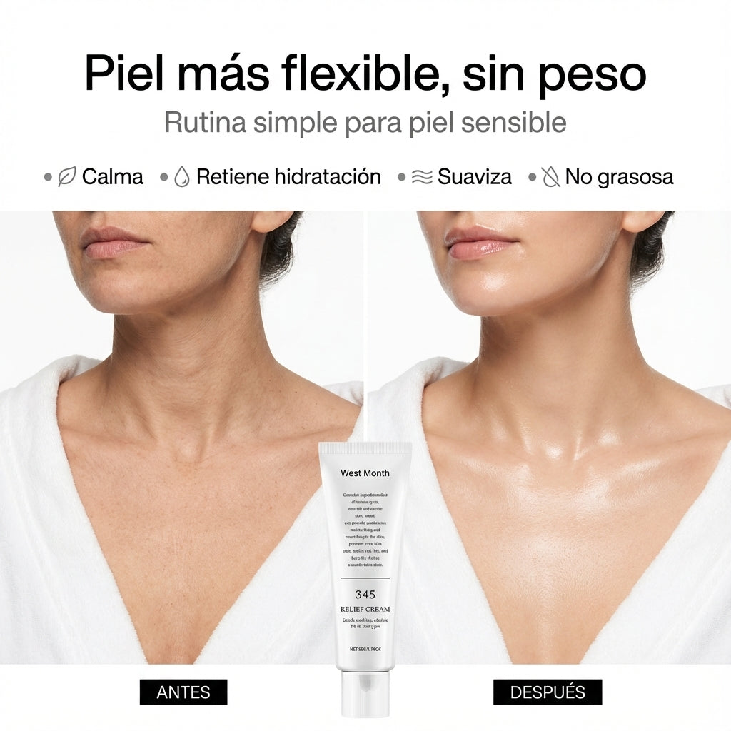 345 Relief Crema Reparadora Hidratante